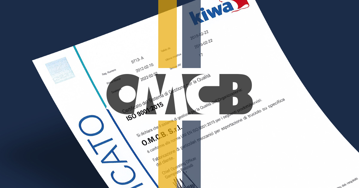 Azienda certificazione iso 9001